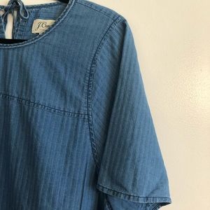 Vintage J. Crew denim blouse